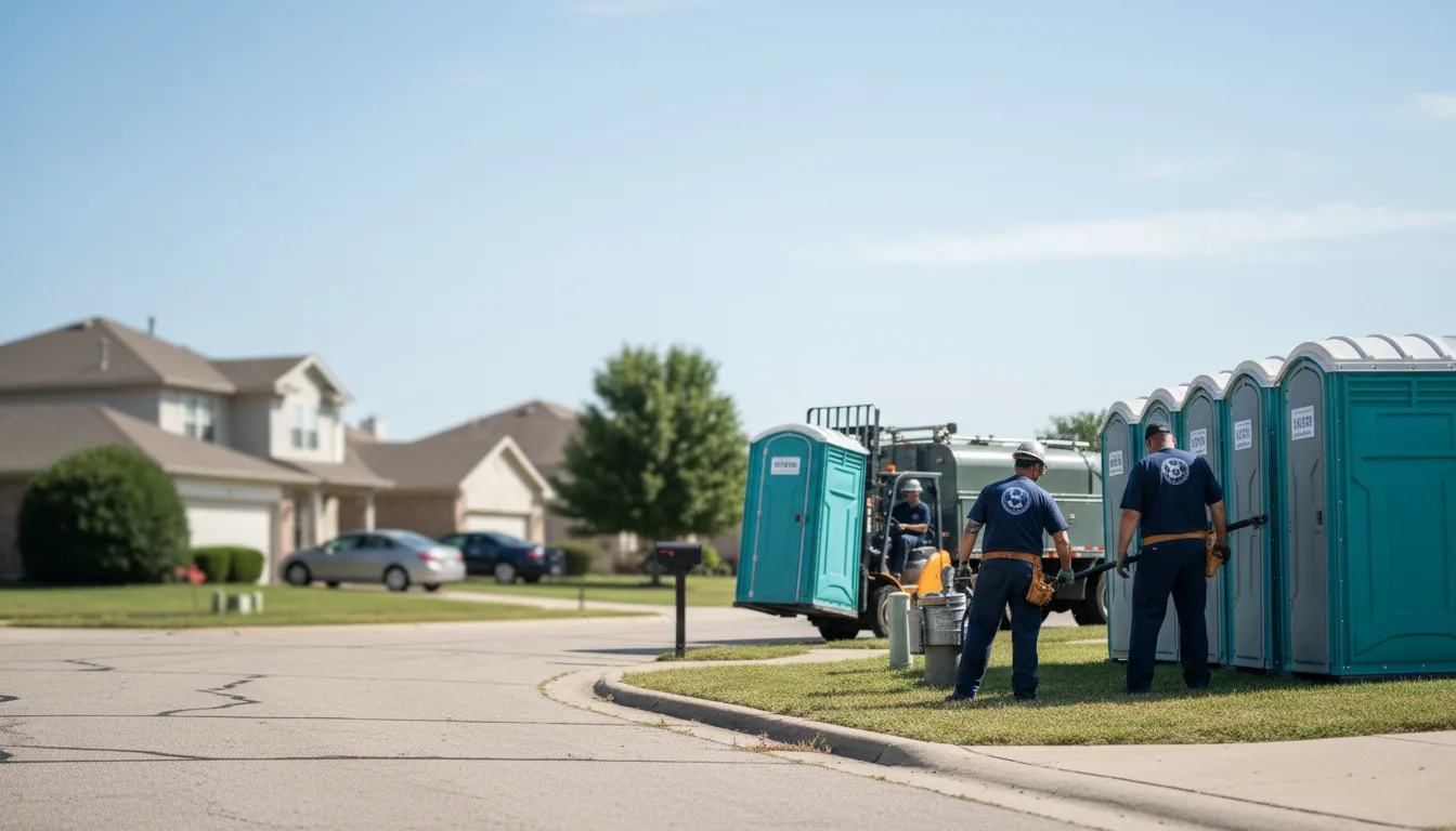 Porta Potty Rental in Sun City, KS near me